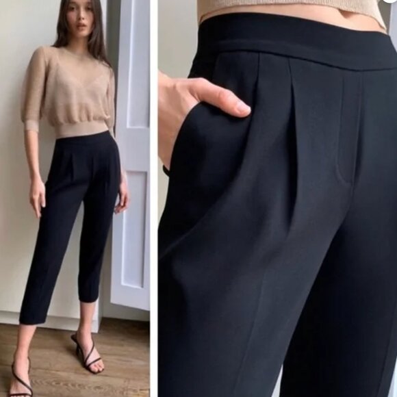 Aritzia | Babaton Cohen Pants | Size 12 Black - Picture 1 of 11
